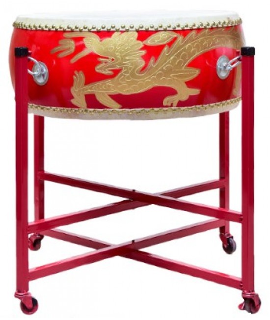 26吋 堂鼓 龍鼓 連成人鼓架